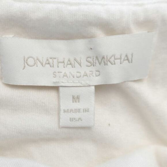 Jonathan Simkhai Eyelet Bustier White Ladies Size Medium Dress - Picture 6 of 11